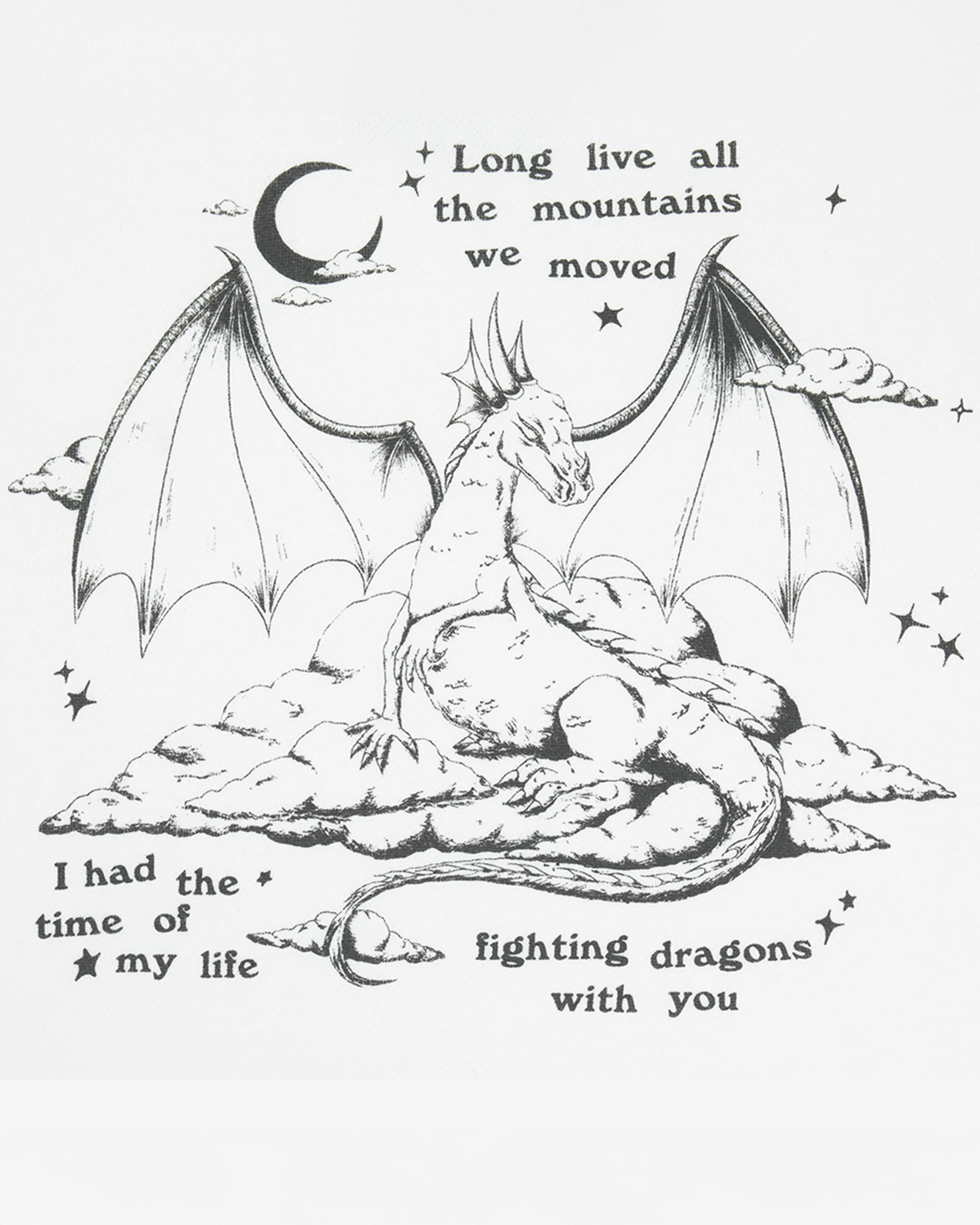 Fighting Dragons With You White Hoodie - Image 3