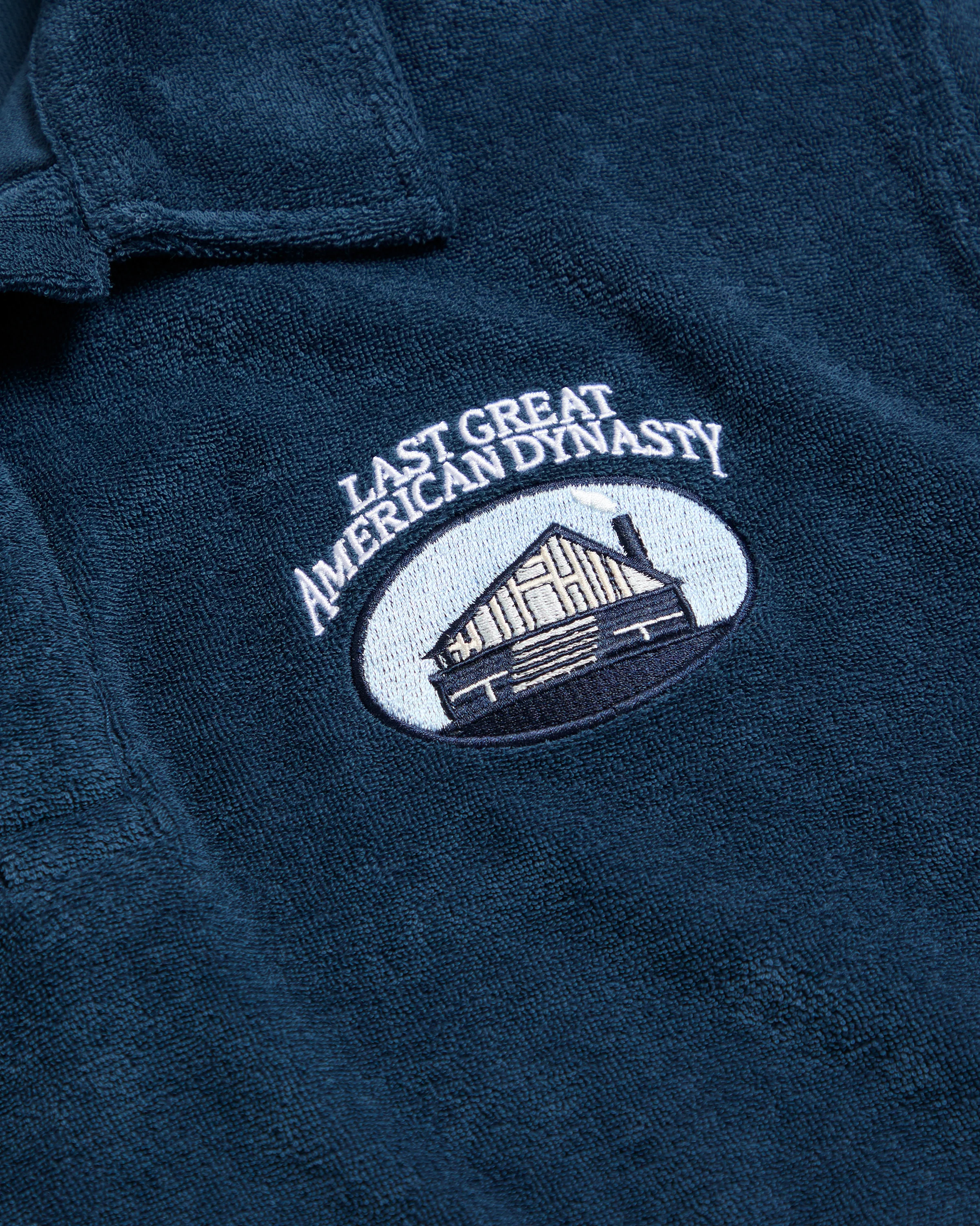 Last Great American Dynasty Terry Cloth Polo - Image 2