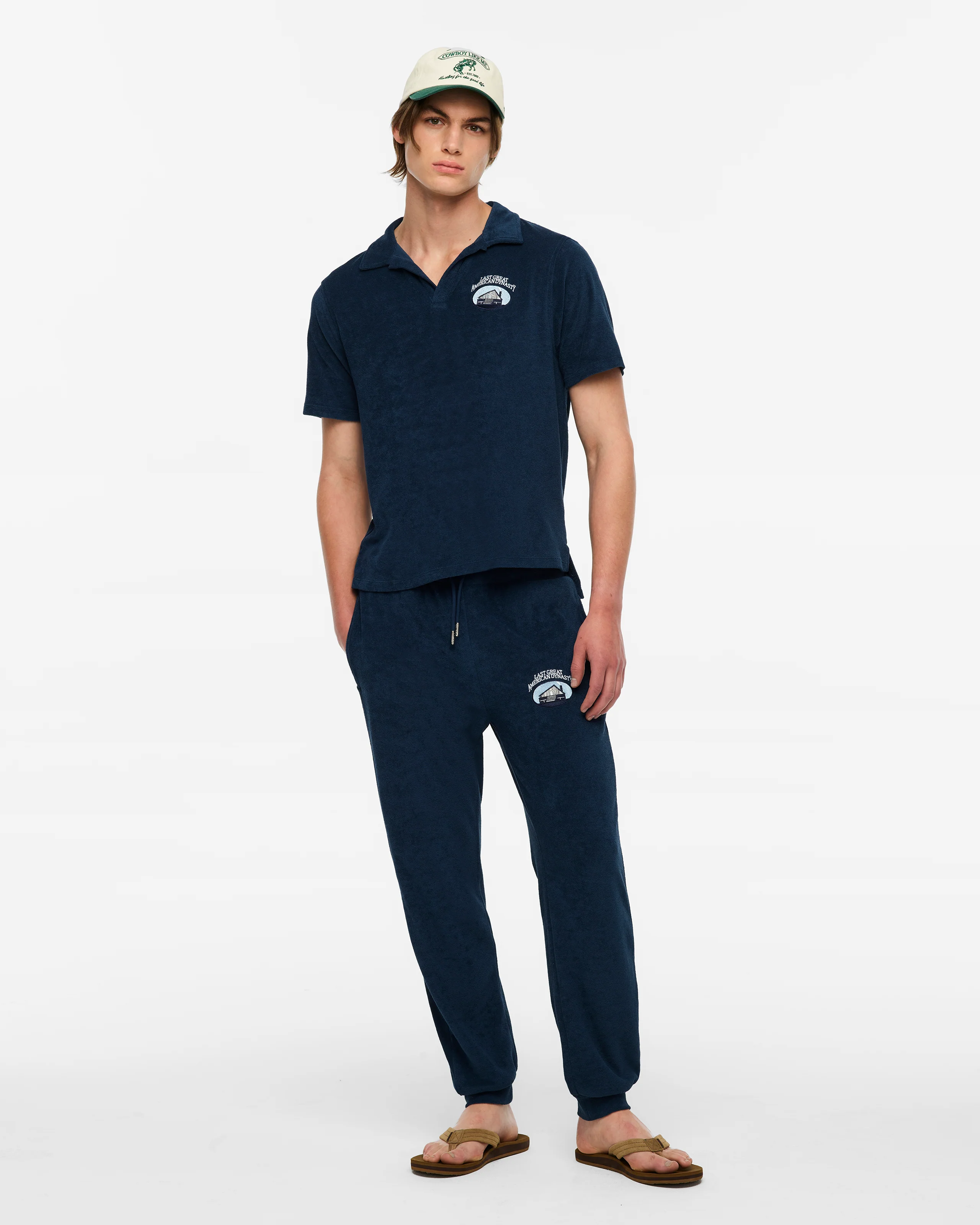 Last Great American Dynasty Terry Cloth Polo - Image 6