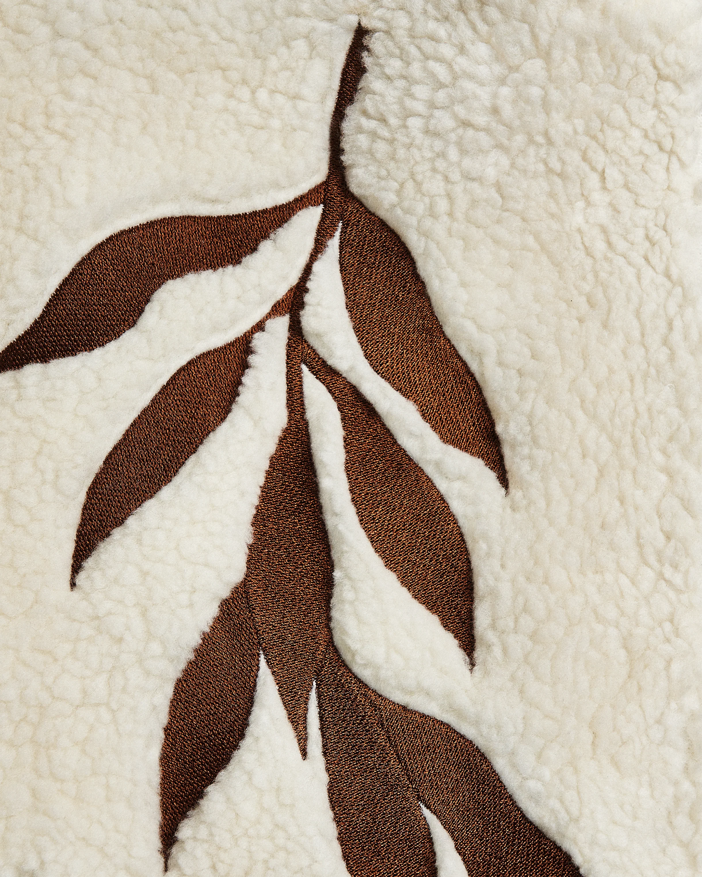 Life is a Willow Zip Up Sherpa Fleece Jacket - Image 3