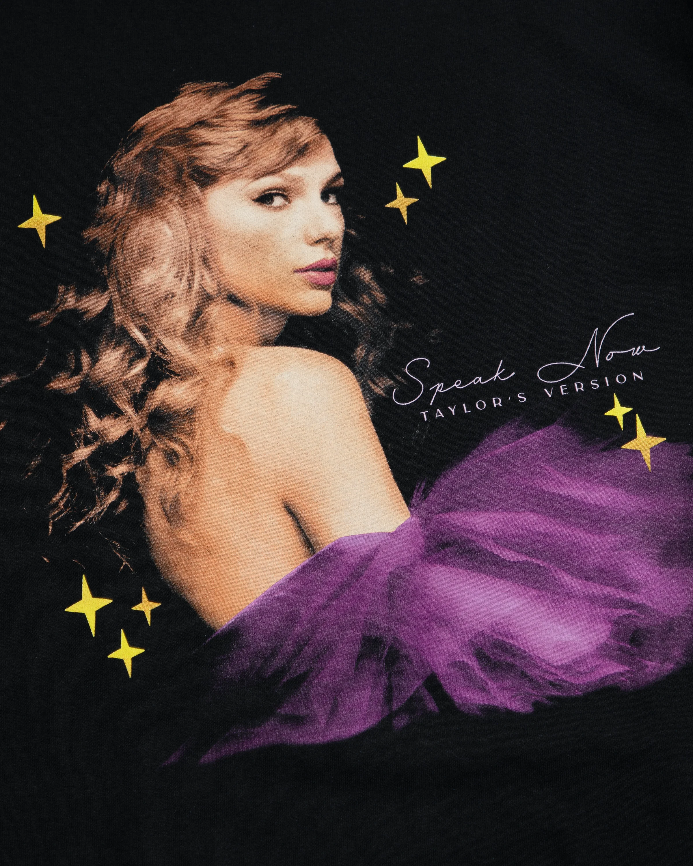 Speak Now (Taylor's Version) Black T-Shirt - Image 2