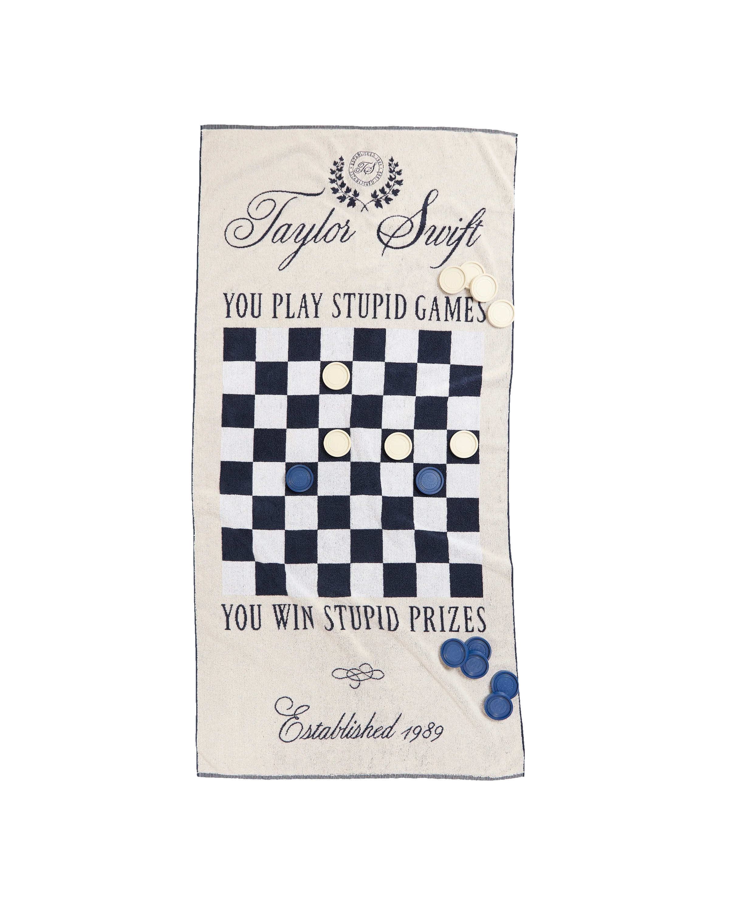 Taylor Swift Checker Game Towel - Image 5