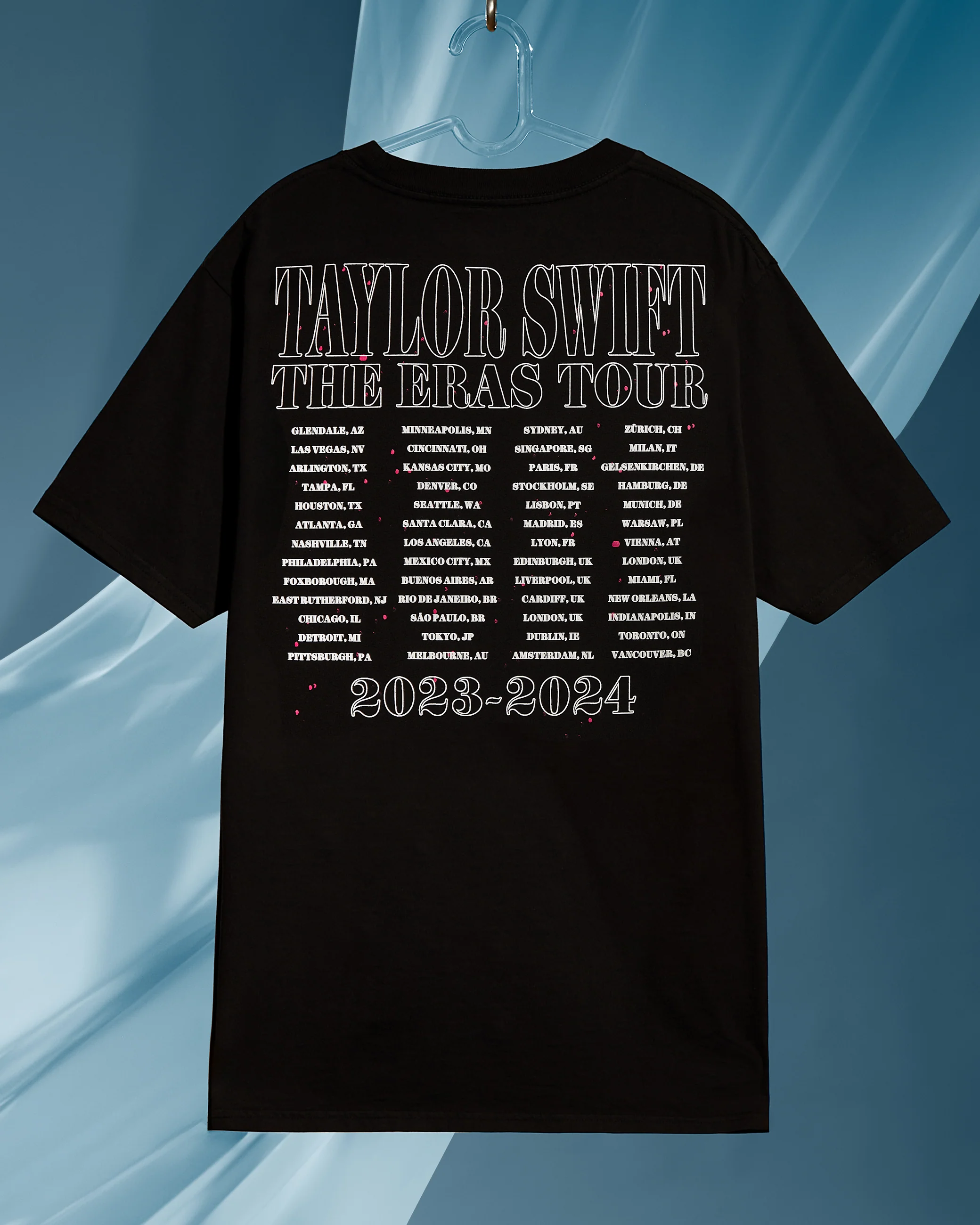 Taylor Swift | The Eras Tour 1989 (Taylor's Version) Live Photo Oversized T-Shirt - Image 6