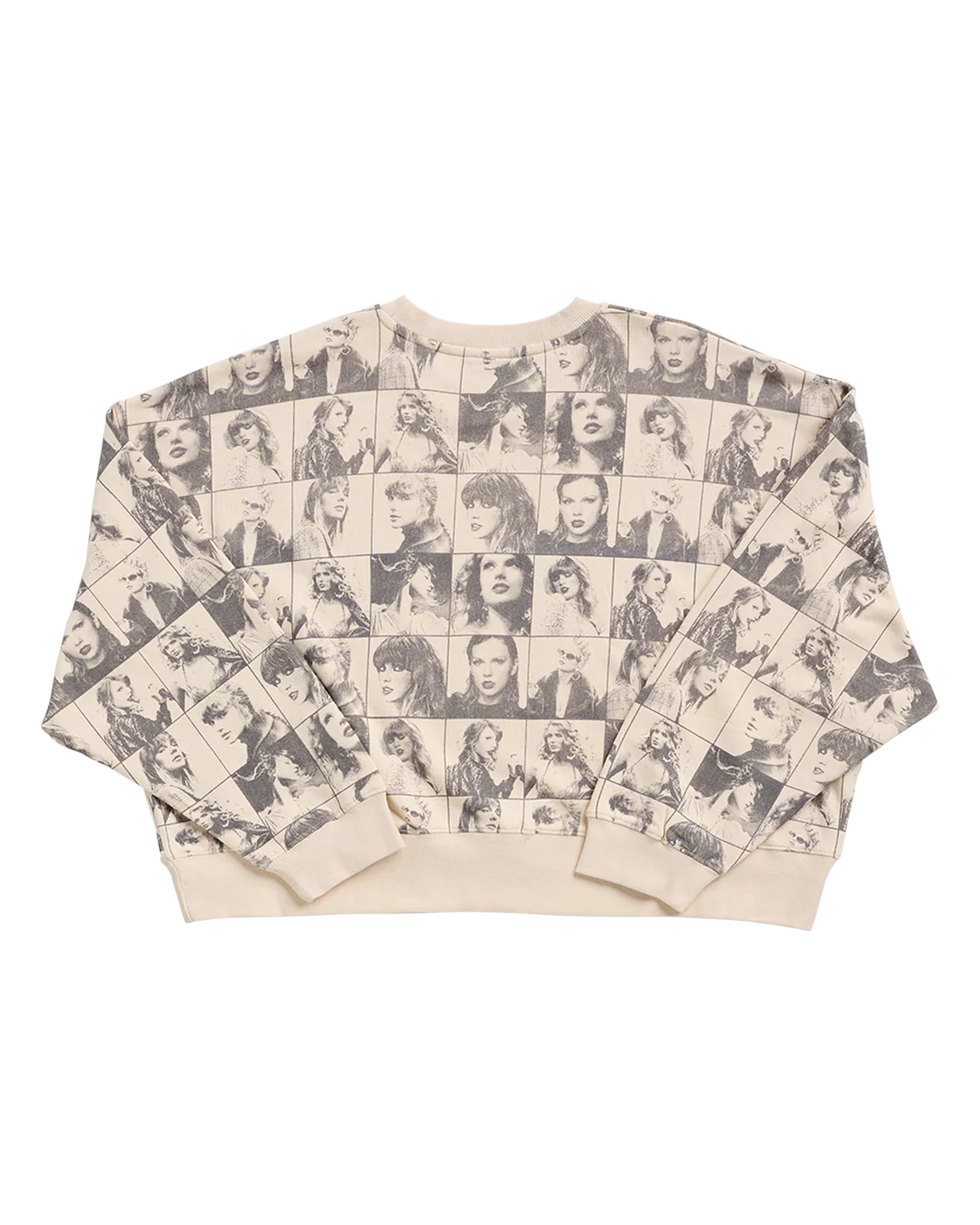 Taylor Swift | The Eras Tour Cropped Beige Pullover - Image 2