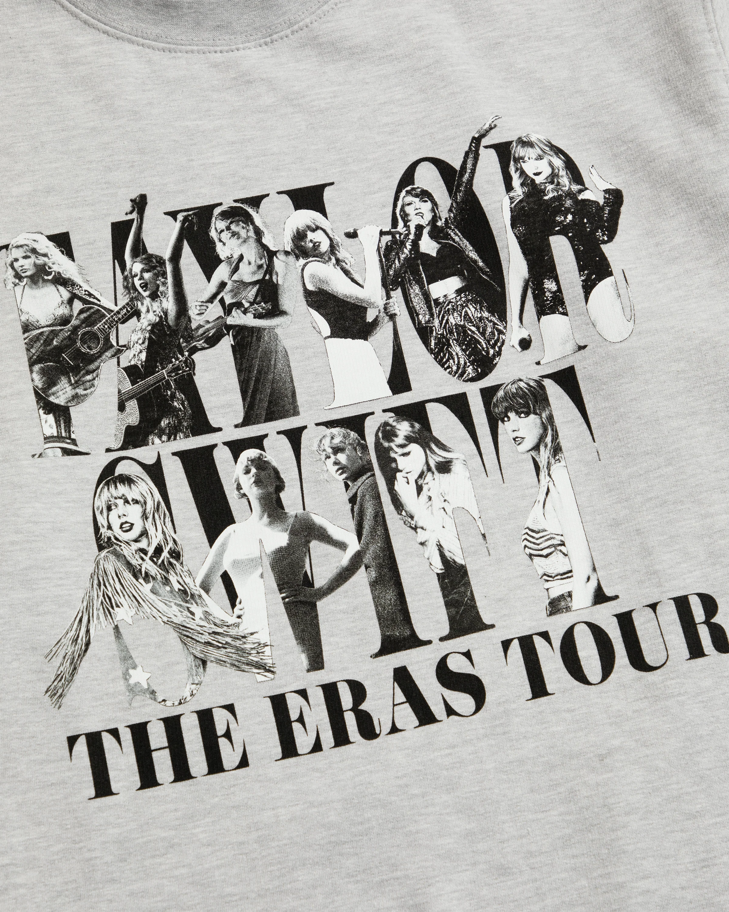 Taylor Swift | The Eras Tour Gray Crewneck - Image 3