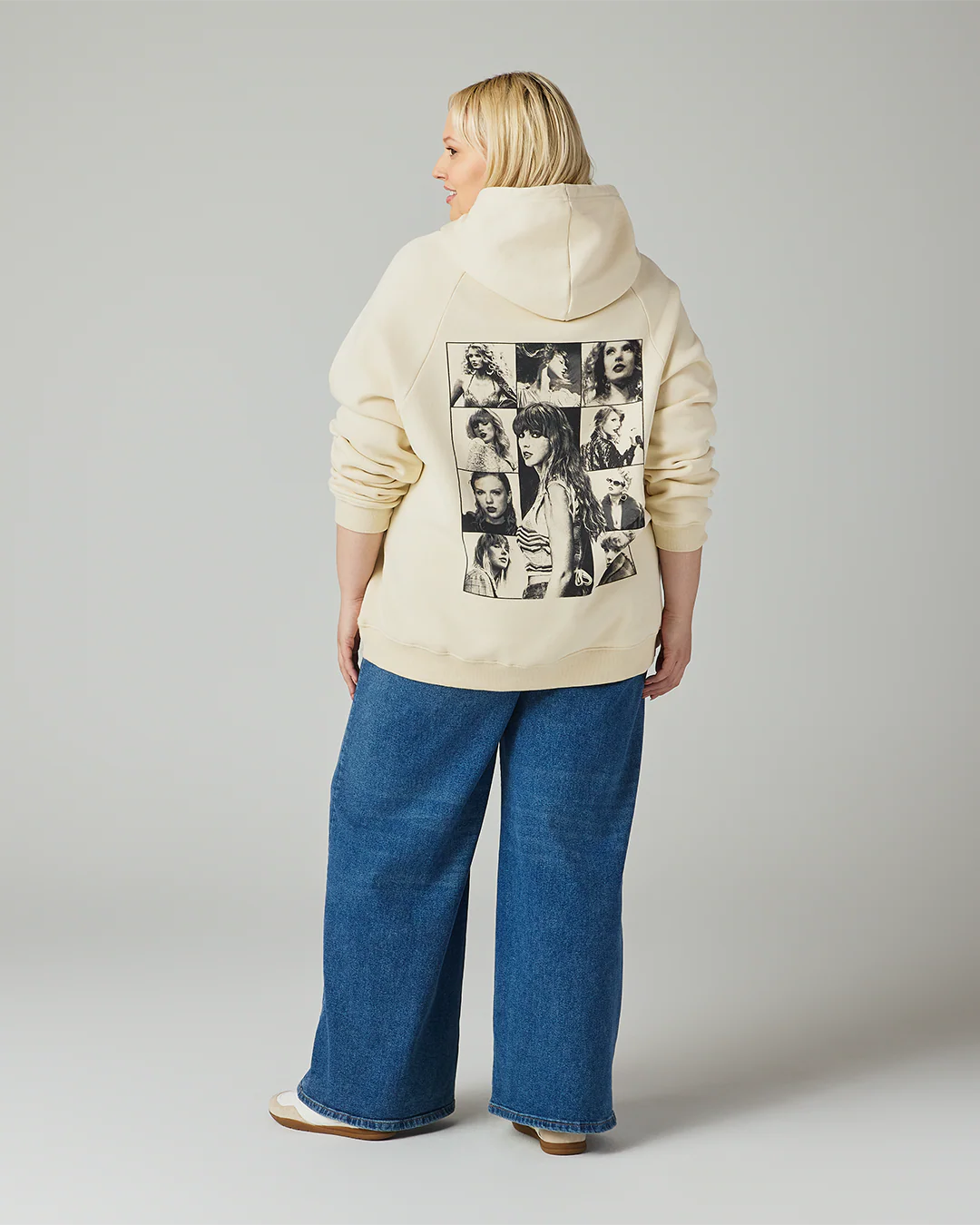 Taylor Swift | The Eras Tour I Beige Hoodie - Image 4
