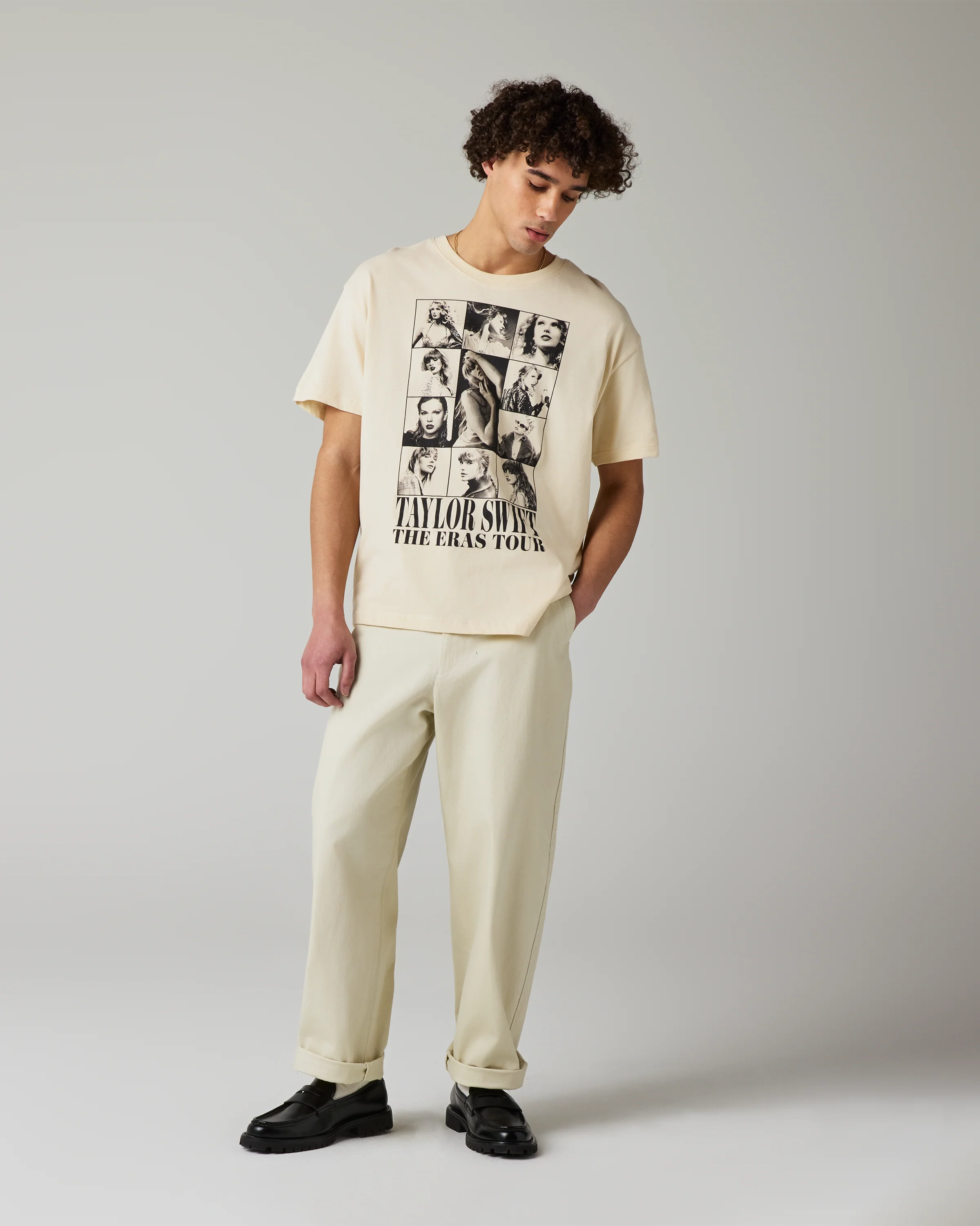 Taylor Swift | The Eras Tour Through Vancouver Beige T-Shirt - Image 4