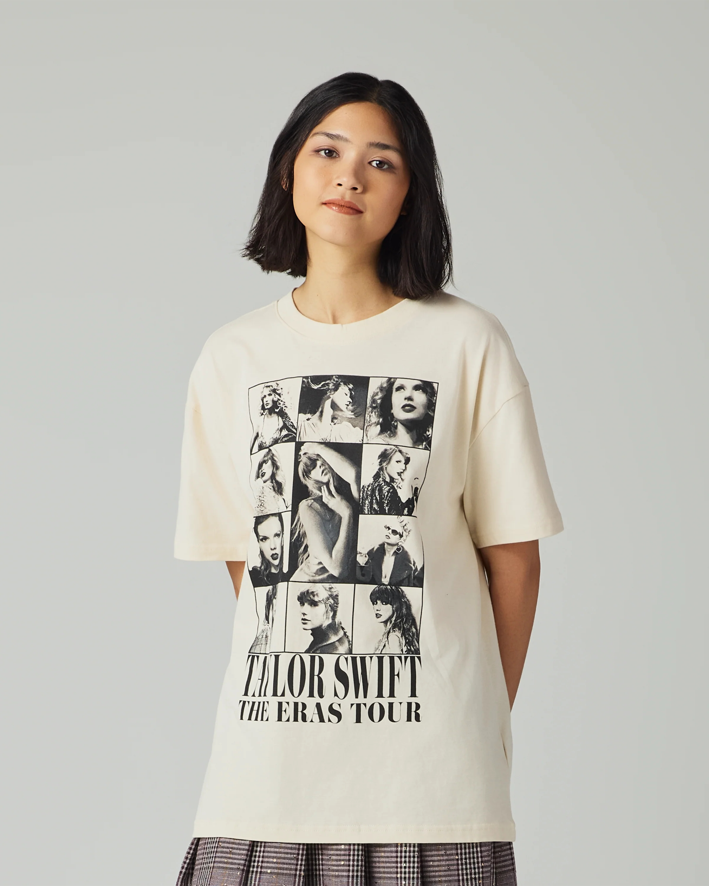 Taylor Swift | The Eras Tour Through Vancouver Beige T-Shirt - Image 6