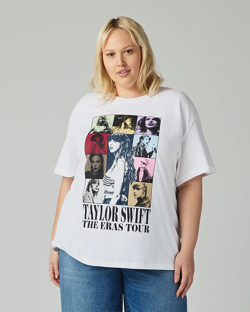 Taylor Swift | The Eras Tour Through Vancouver I White T-Shirt - Image 3