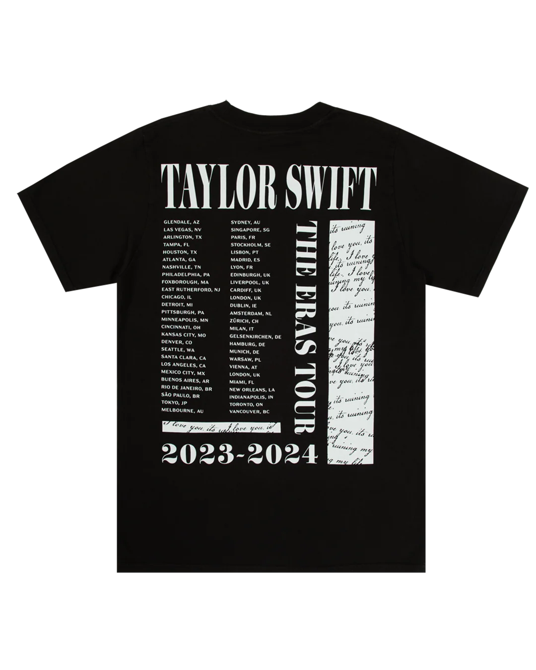 Taylor Swift | The Eras Tour TTPD Live Photo Oversized T-Shirt - Image 2