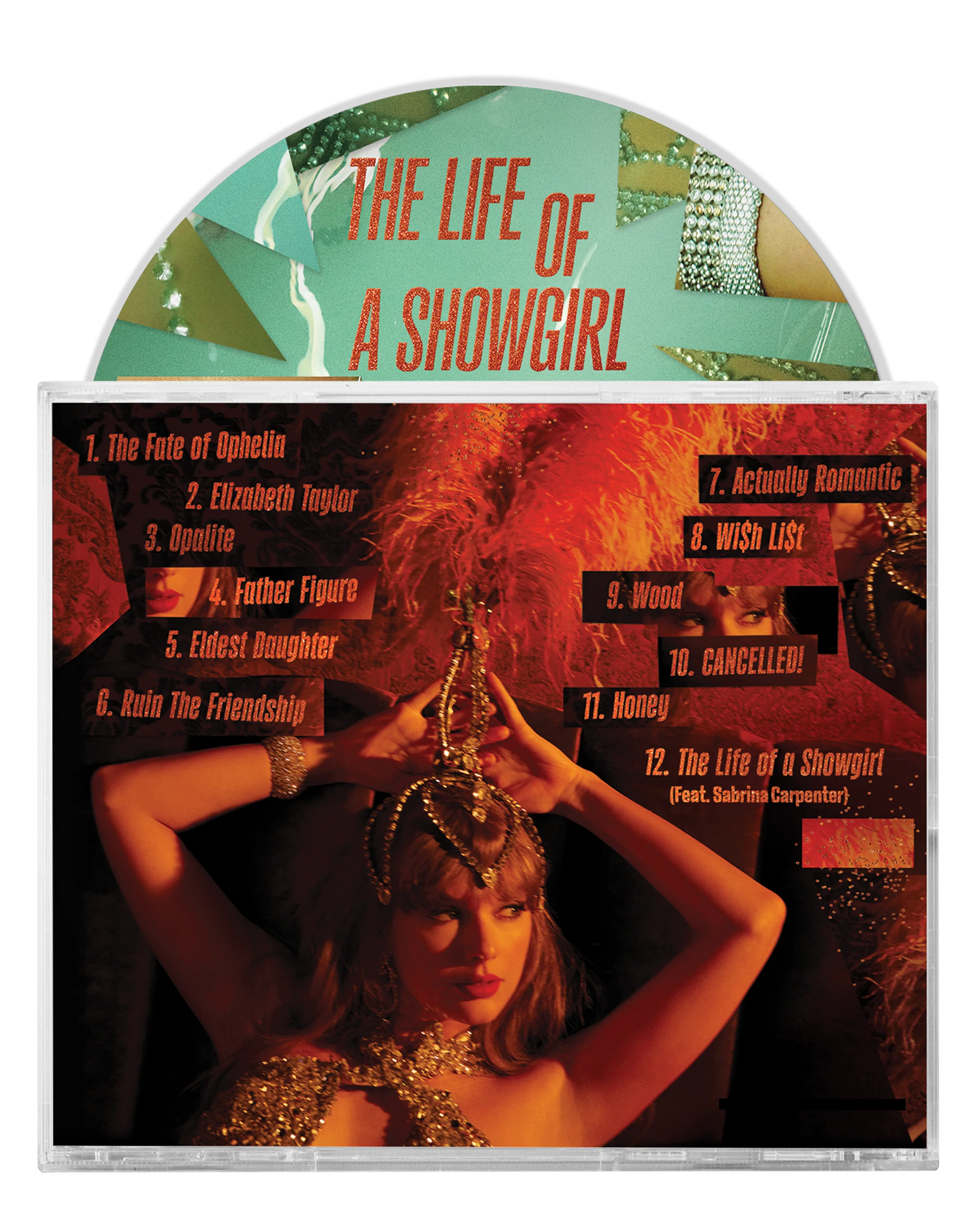 The Life of a Showgirl: Sweat and Vanilla Perfume CD with Poster - Image 2