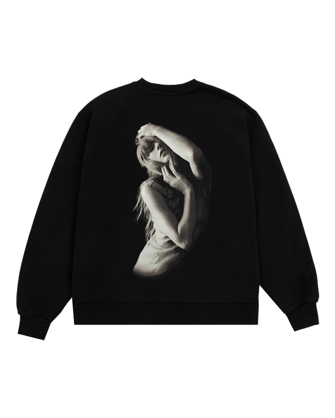 The Tortured Poets Department Black Crewneck - Image 2