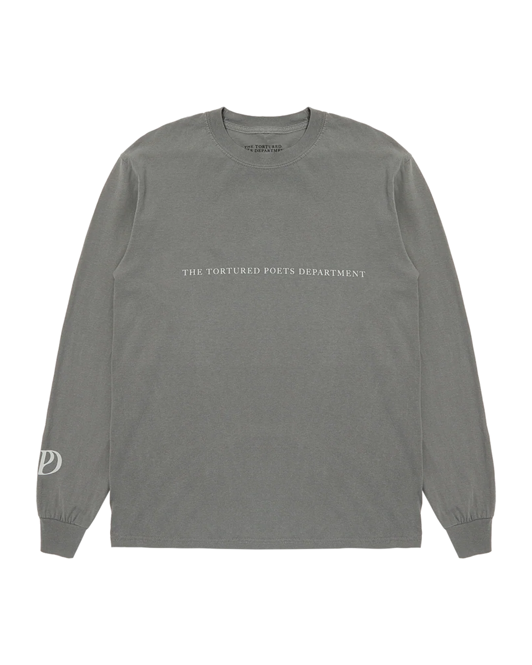 The Tortured Poets Department Gray Photo Long Sleeve T-Shirt - Image 2