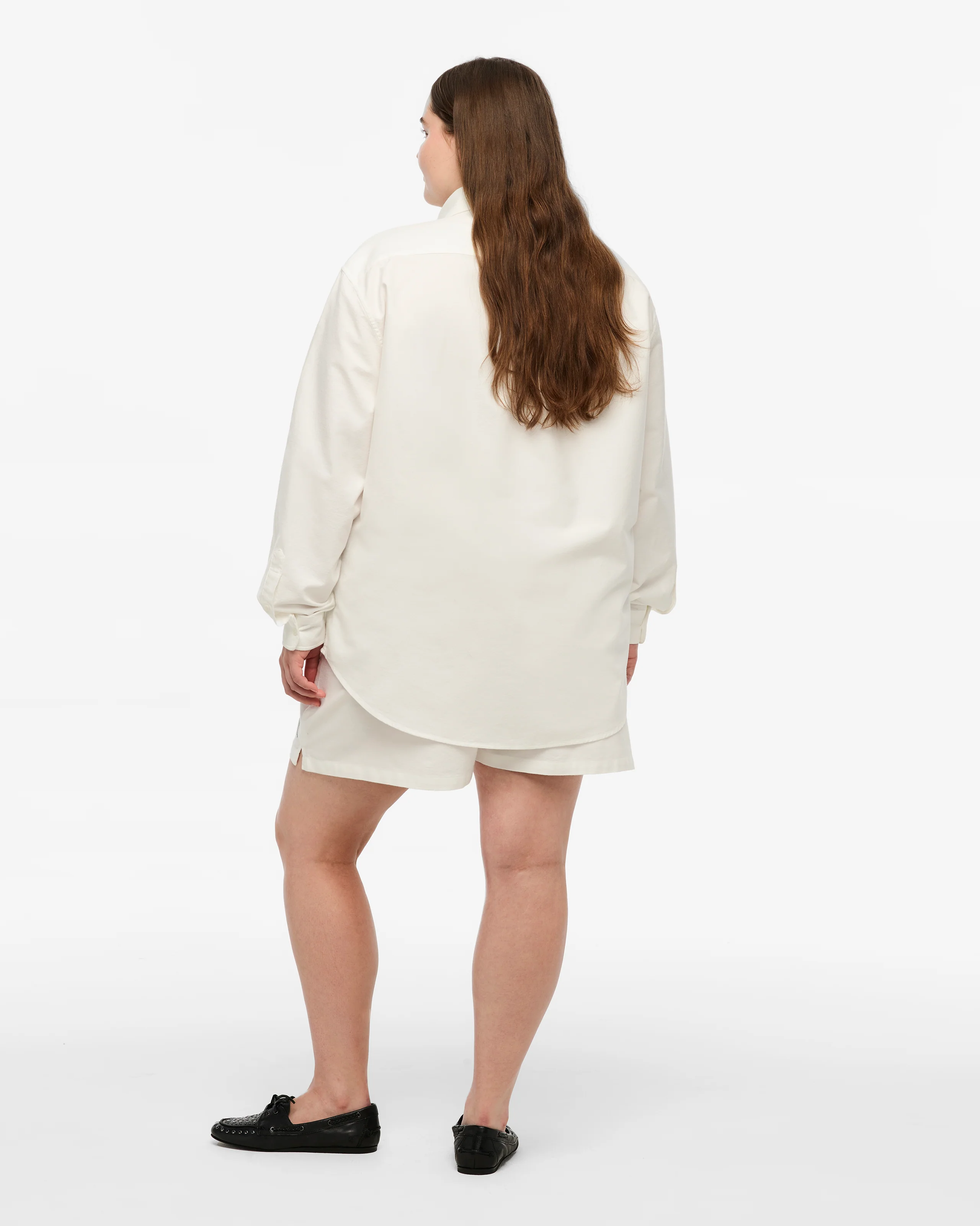 TS Crest White Oxford Shirt - Image 5