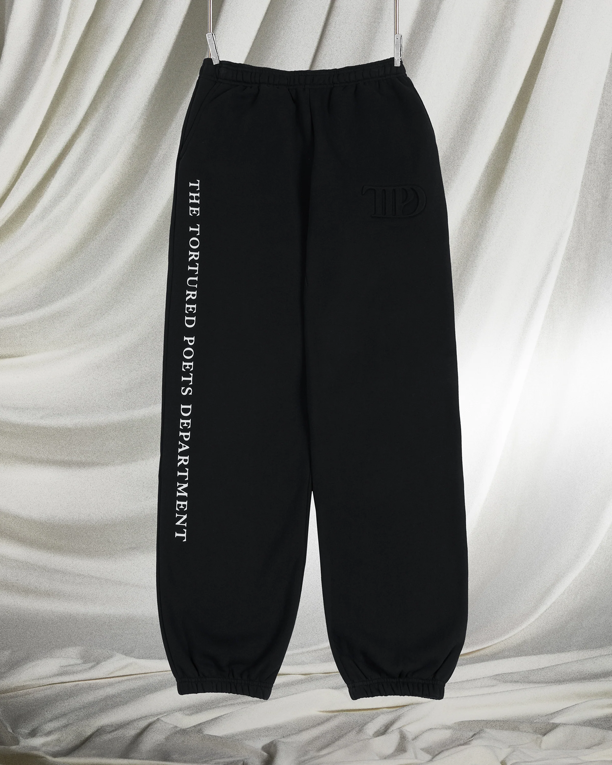 TTPD Black Embossed Sweatpants - Image 5